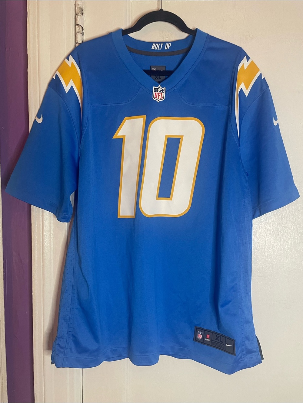 NFL Men's Los Angeles Chargers Justin Herbert Nike Jersey